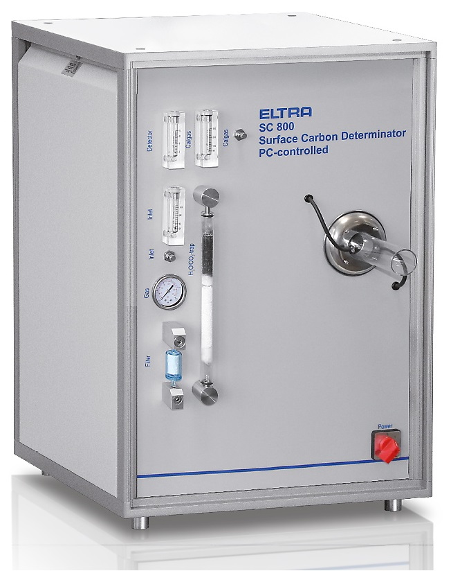 анализатор поверхностного углерода, Surface C-800, определение углерода на поверхности, ИК-детекция, печь сопротивления, Eltra GmbH